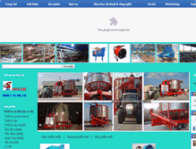 Tablet Screenshot of cuongthinhmeco.com
